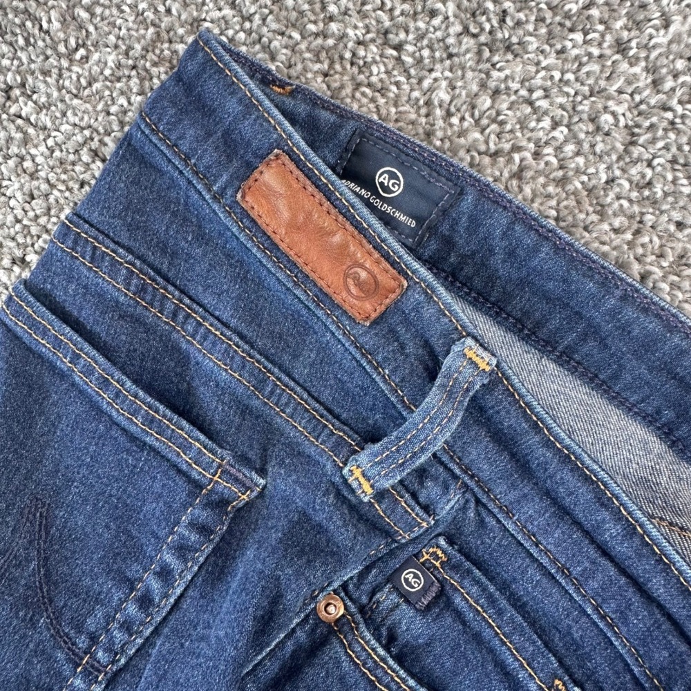 AG Adriano Goldschmied The Legging Super Skinny Jeans Womens 25R Dark Indigo
